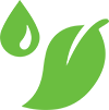 illustrated icon of liquid droplet